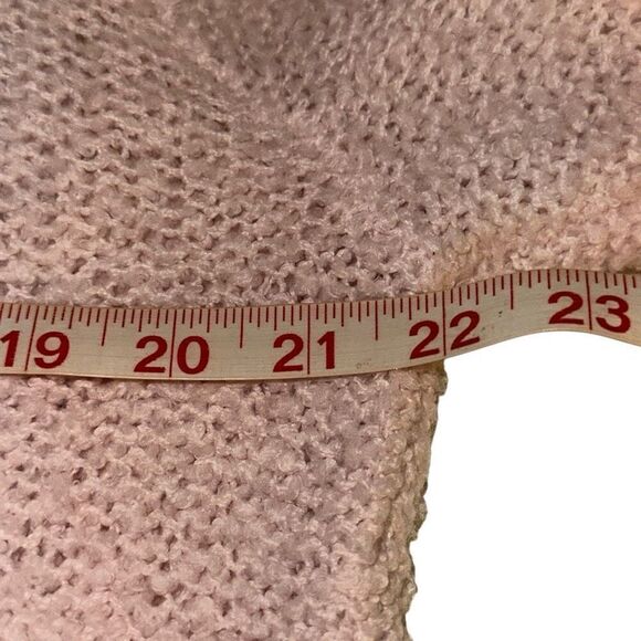 Divided By H&M Beige Knitted Long Sleeve Pullover Cropped Sweater Ladies Small - Picture 8 of 9